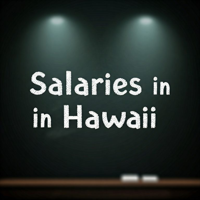 Salaries in Hawaii